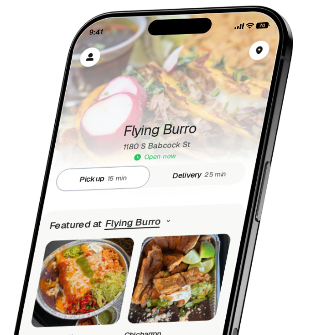 Flying Burro app preview