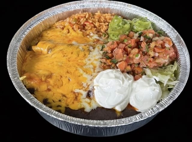 Enchiladas Mexicana.