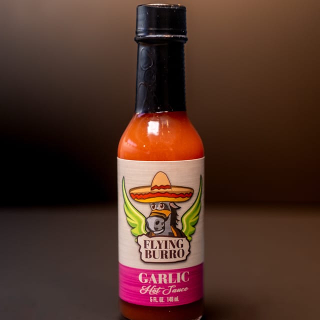 GARLIC HOT SAUCE.