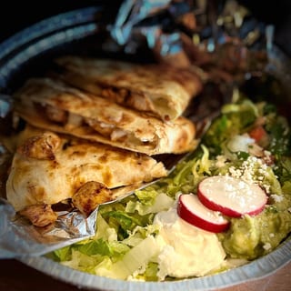 Shredded Chicken Quesadilla